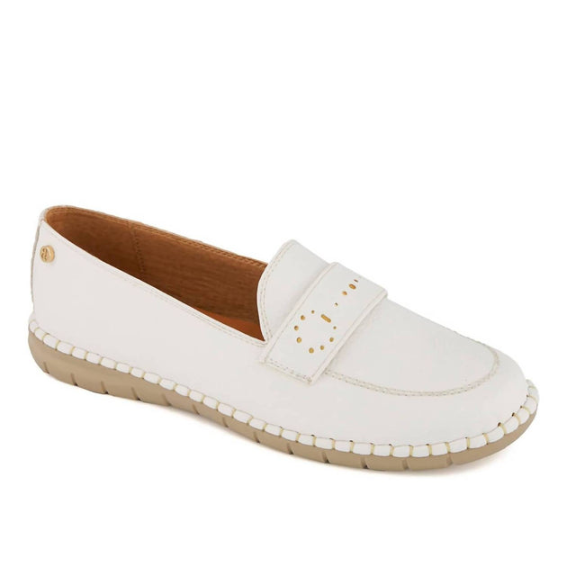 Andrea Comfort Moccasins White US 6 2