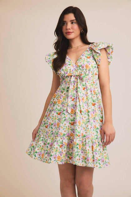 GILLI Adriana Mini Dress Multi 1X 2