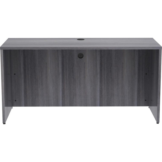 Lorell Essentials Series Credenza Shell Weathered Charcoal 152x61x75 cm 4