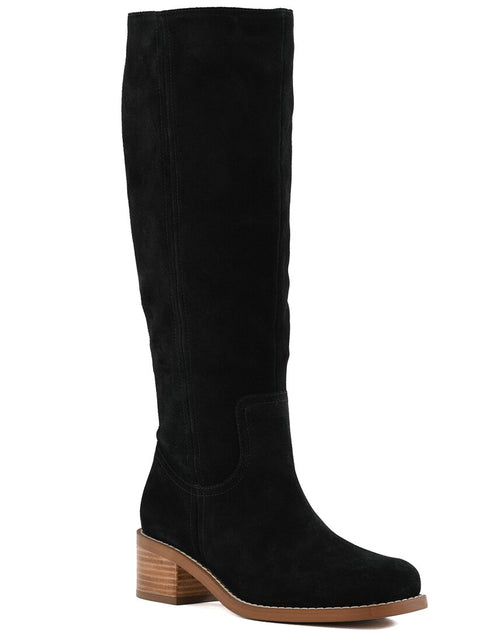 Seychelles Tall Suede Boot Black US 9 2