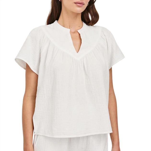 Rails Damen Sayer Shirt Weiß Large 4