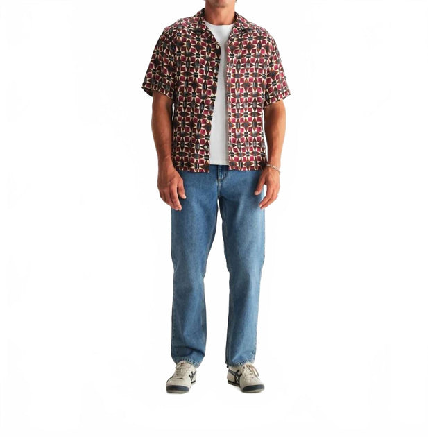 Wax London Didcot Short Sleeve Shirt Multi Small 4