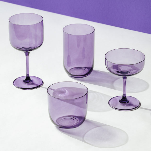 Villeroy & Boch Like Lavender Highball Pair 3
