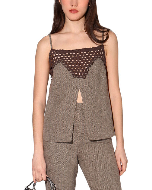 Walter Baker Sabine Top Brown Small 2
