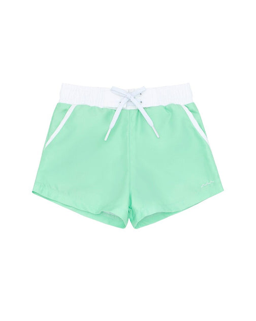 Minnow Boardie Board Shorts Green US 2T 2