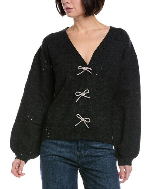 FATE Mixed Media Cardigan | ShopSimon