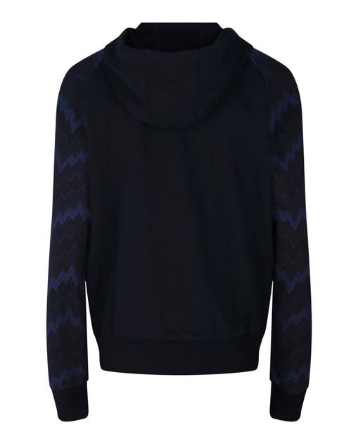 M Missoni Zig Zag Kapuzenpulli Schwarz Small 3