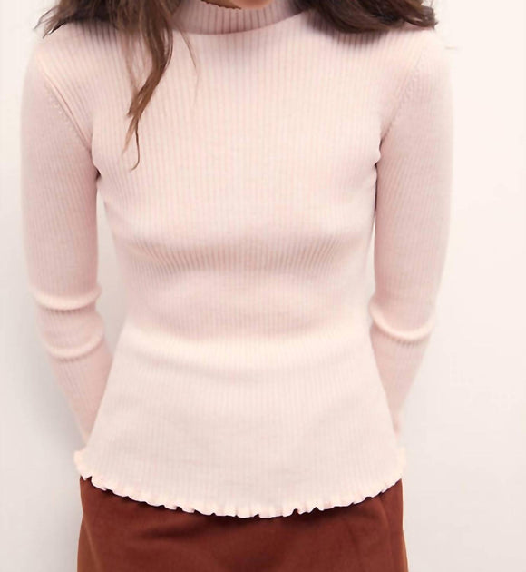 MINKPINK Saga Knit Top Pink Large 4