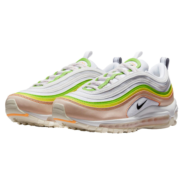 Nike Air Max 97 Sneaker White/Black/Pink US 6.5 3