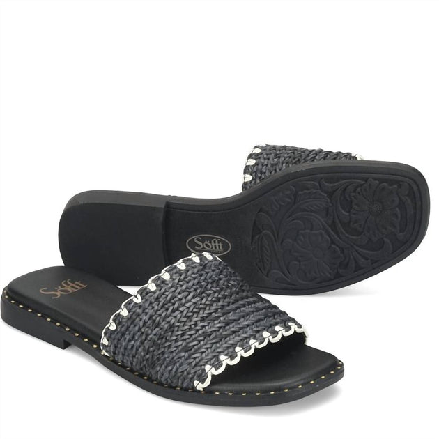Sofft Elsa Slide Sandal Black US 9.5 2