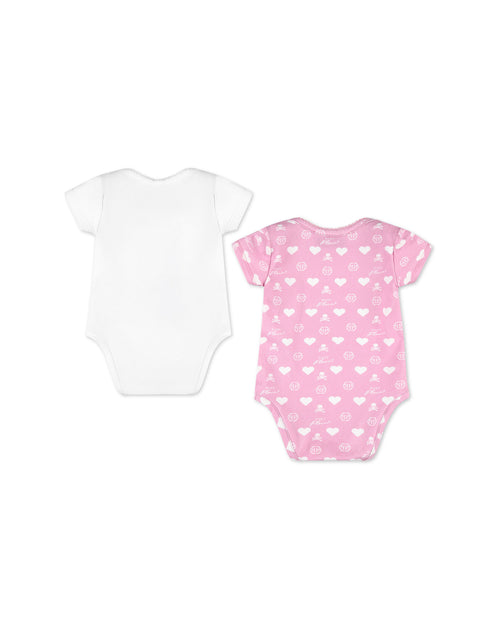 Philipp Plein Bodysuits Set White 0-3 Months 3