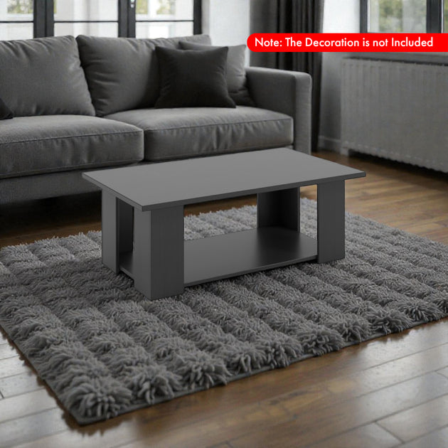 Hivvago Grand table basse rectangulaire 4