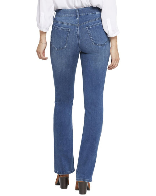 NYDJ Marilyn Caliente Straight Jean Blue Small 3