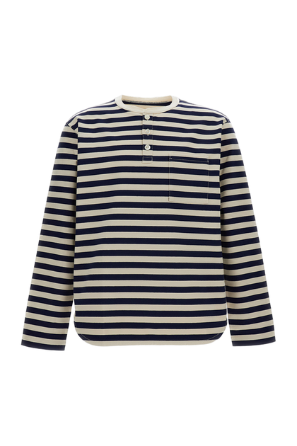 Junya Watanabe Long Sleeve T-Shirt Striped White Large 2