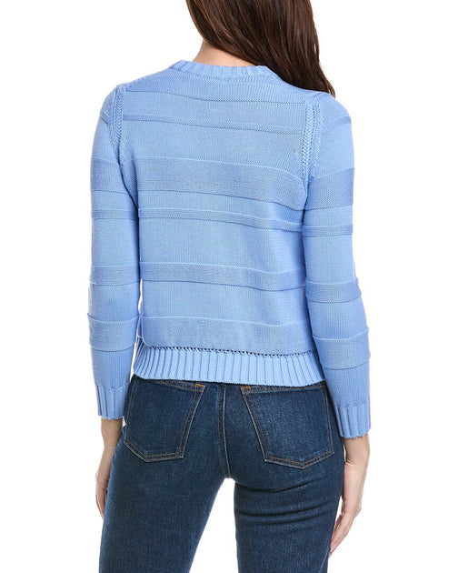 Hannah Rose Jessie Pullover Blue XSmall 4