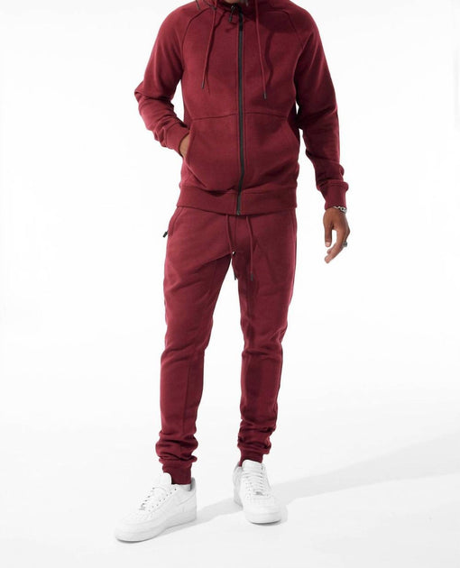 Jordan Craig Uptown Zip Hoodie Red Small 4