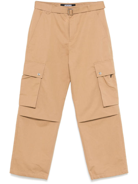 Jacquemus Loose-Fitting Shorts Camel Brown EU 50 2