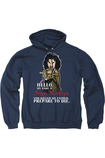 Gildan Princess Bride Hello Kapuzenpulli Blau XXX-Large 2