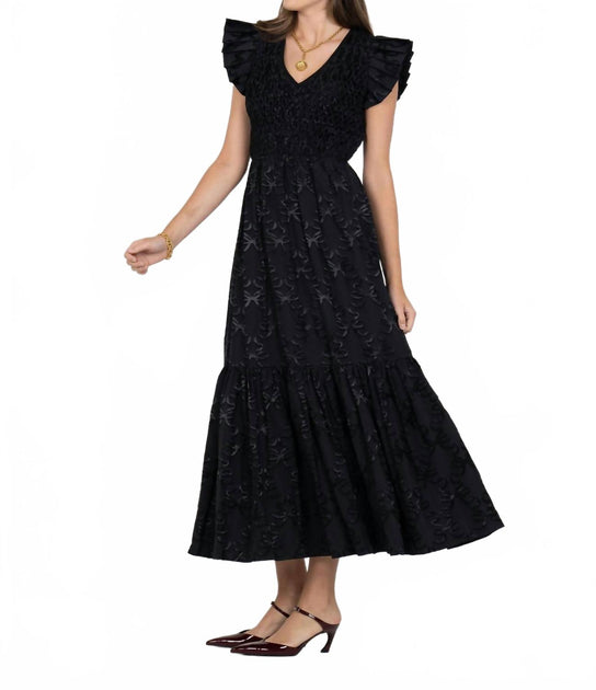 Emily McCarthy Grace Maxi Dress Black Large 3
