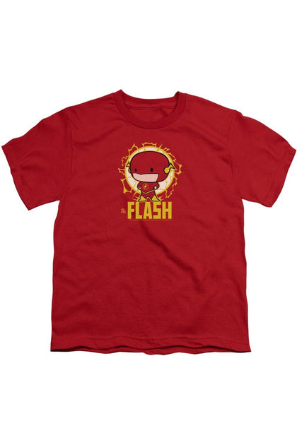 Gildan DC Comics Flash Chibi T-Shirt Rot Small 2