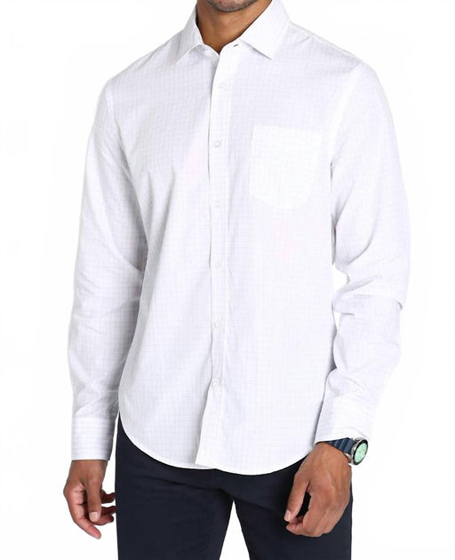 JACHS NEW YORK Chemise Hayati Col Cut Weiß Small 4