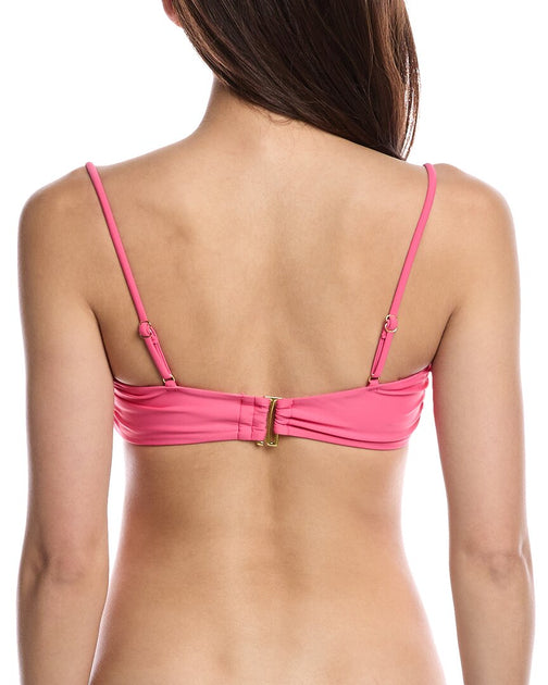 Ramy Brook Bora Bikini Top Pink XS 3
