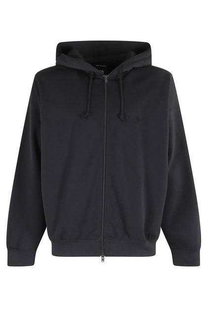 Y-3 Zip-Up Hoodie Black Medium 2