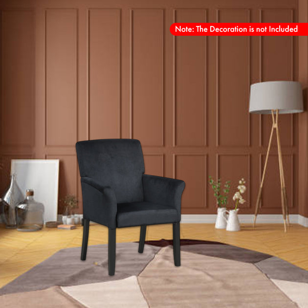 Hivvago Fabric Executive Armchair Grey 4