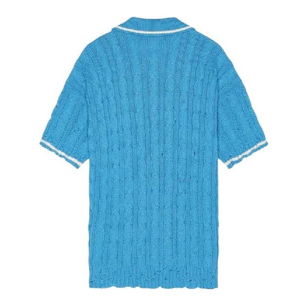 Marni Polo Manches Courtes Bleu Azur US 40 3