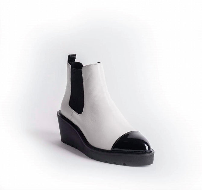 Cecelia New York Gemmain Ankle Boots White US 11 2