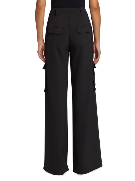 Veronica Beard Saul Cargo Pants Black US 10 4