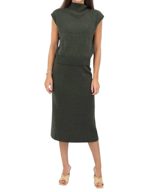 Kinross Rib Skirt Grey XS 4