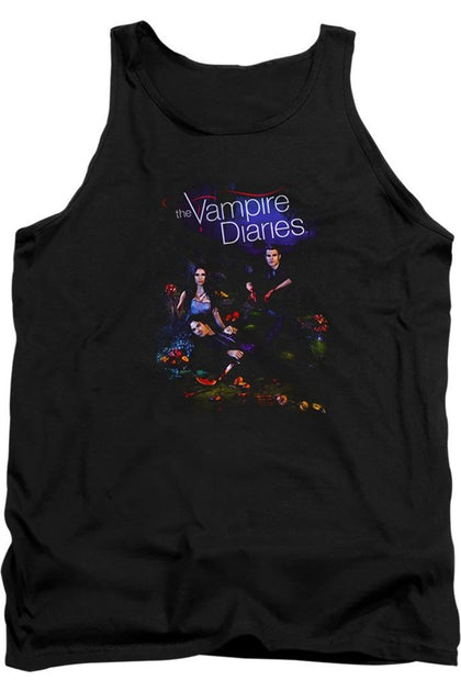 Gildan Vampire Diaries Tempted Tank Top Black Large 2