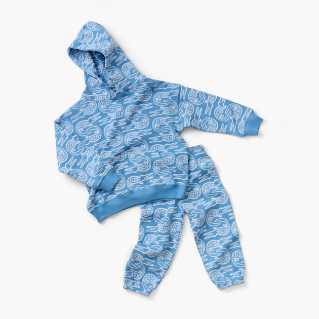 Lewis Boys Alligator Sweatpants Blue US 10 3
