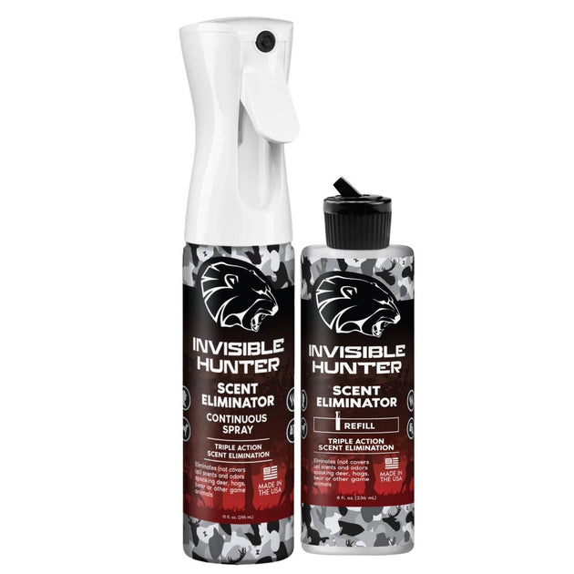 Zone Protects Invisible Hunter Scent Eliminator Black 18oz 3