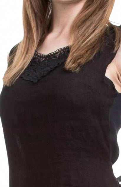 GIGI MODA Lolly Sleeveless Top Black One Size 3
