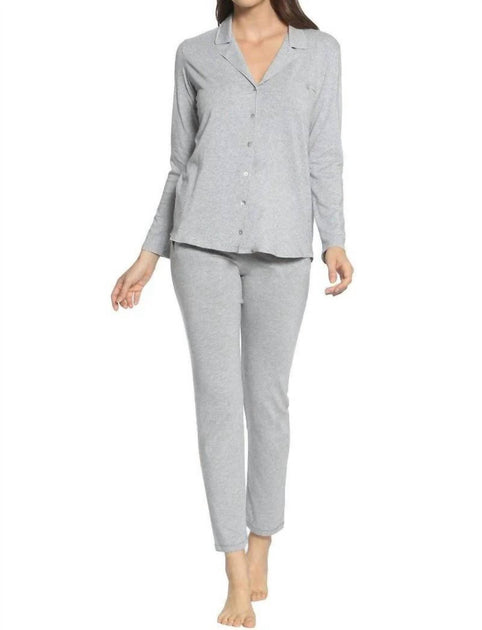 Twelve Eighty Eight Ensemble de Pyjama Brenda Manches Longues Gris XLarge 2