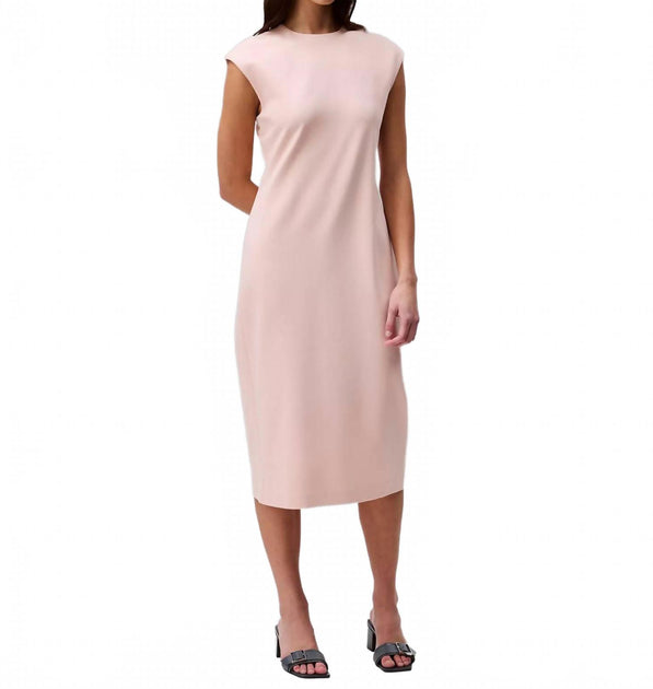 janice knit shift dress Janice Gown In Geometric Lace – St. John Knits main image 1