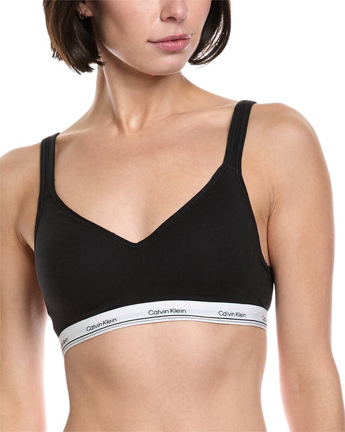 Calvin Klein Padded Wire-Free Bra Schwarz XLarge 2