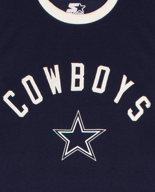 Starter Dallas Cowboys Shirt Dress Blue Large 4