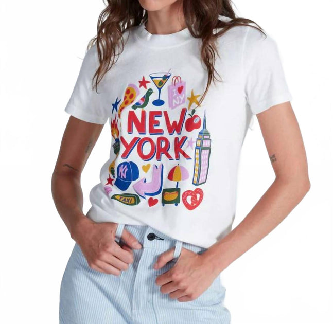 ASKK NY Printed Classic Tee White XS 2