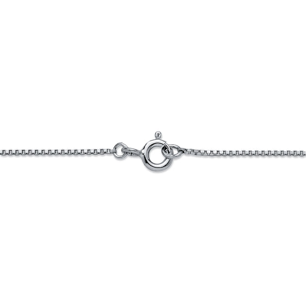Palm 3 TCW Cubic Zirconia Pendant Necklace Silver 3