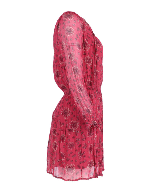 Ba & sh Printed Dress Red UK 8 4