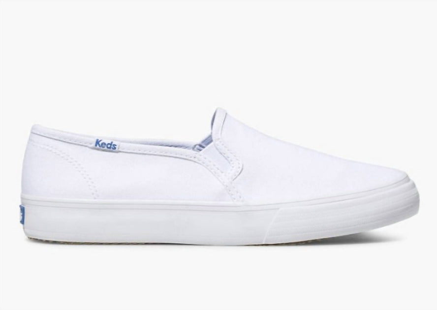 Keds Double Decker Canvas Shoe White US 8.5 2