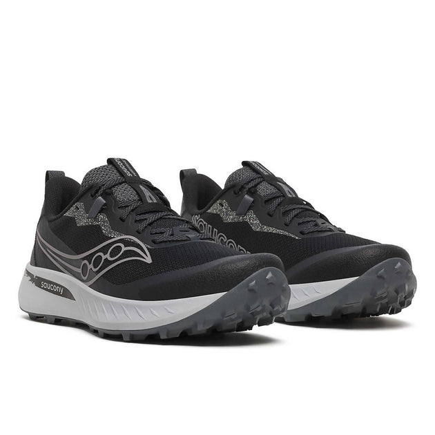 Saucony Peregrine 15 Trail Running Shoes Black/Shadow US 10.5 4