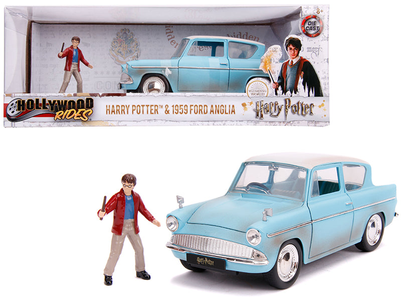 Jada 1959 Ford Anglia Light Blue 1/24 2