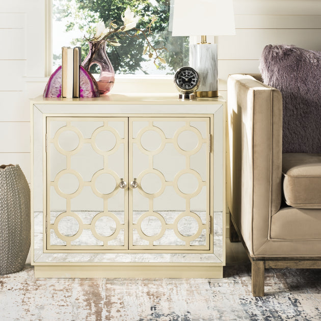 Safavieh Kaia 2 Door Chest Teal 2