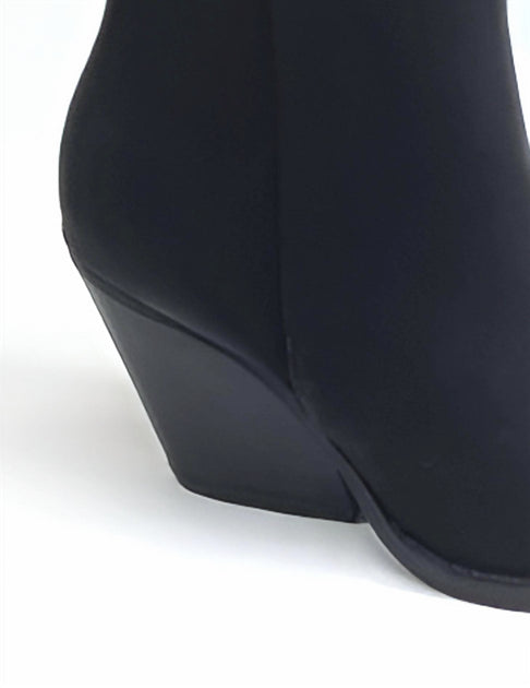 ChicPier Pointed Western Booties Blue US 9 4
