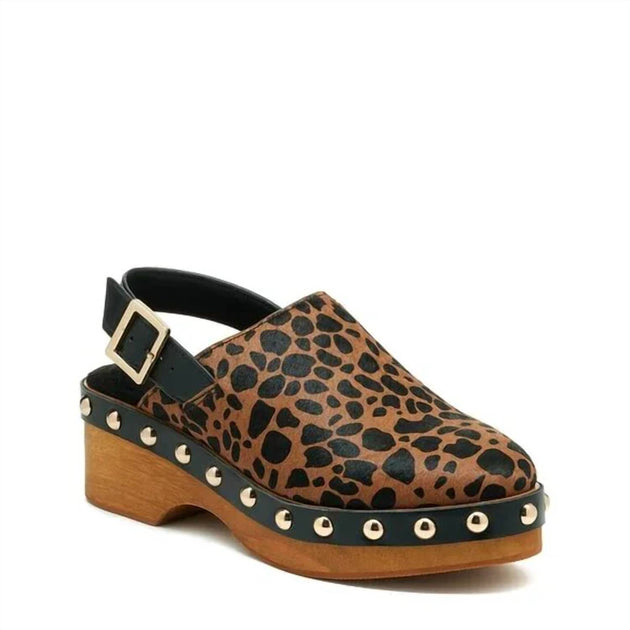 Kelsi Dagger Warehouse Slingback Buckle Heel Clog Multi 9.5 2