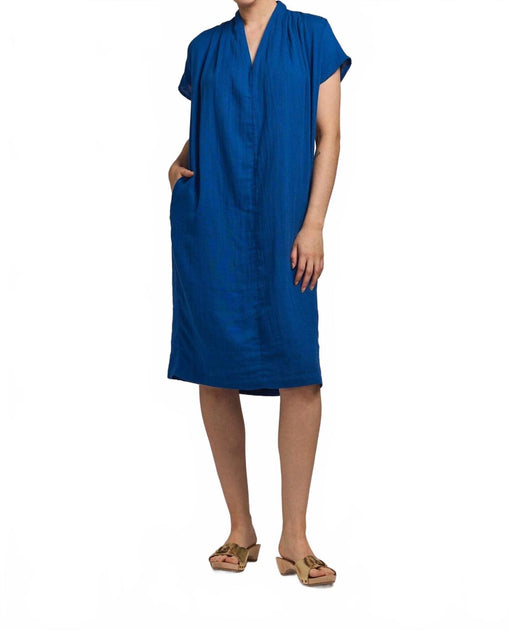 M.PATMOS Gigi Midi Dress Blue XS 3